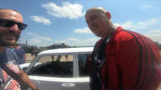 Пробные заезды Турбо ВАЗ 2101 Fast cars of Ukraineна Drag Racing Запорожье аэродром Широкое 19.06.21