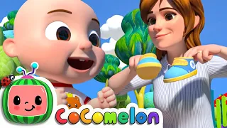 Yes Yes Playground Song + @CoComelon  | Videos For Kids | Moonbug Kids