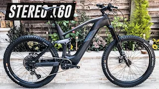 Cube Stereo Hybrid 160 SL - First Look at the £3999 carbon electric mountain bike