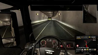 Euro Truck Simulator 2 RELAXING GAMEPLAY 4K (Night Driving)