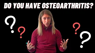 9 signs you have OSTEOARTHRITIS | What does osteoarthritis feel like? | Dr. Alyssa Kuhn PT