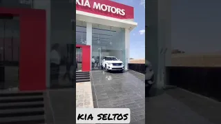 Taking delivery | of | kia seltos htx petrol | with family | morvi kia | having loads of fun