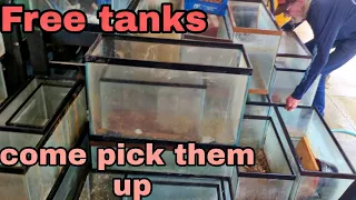 90 tanks to give away - ohio fish rescue - trying to help the community