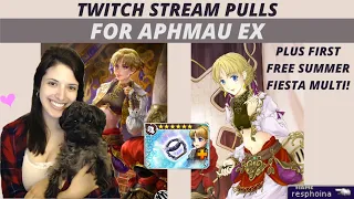 (DFFOO GL) Twitch Stream Pulls for Aphmau EX plus First Free Summer Fiesta Multi!! What's a budget??