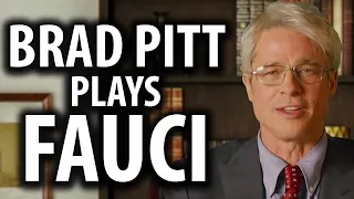 Brad Pitt Plays Dr  Anthony Fauci on SNL