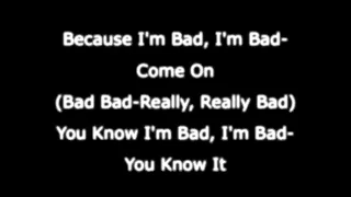 Michael Jackson - Bad - Lyrics