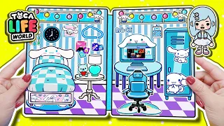 Toca Life World Quiet Book#56 Cinnamoroll House In Quiet Book