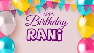 Rani Happy Birthday | Birthday Songs with name | Birthday Reel |Janamdin | Janmdin | #Ad4beloved