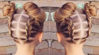 Upward Pull Through Braids | Toddler Hairstyle | Brown Haired Bliss