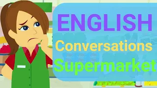 Supermarket Conversation English Practice