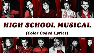 Cast of HSMTMTS - High School Musical (Finale) [Color Coded Lyrics] [From HSMTMTS THE FINAL SEASON]