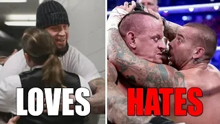 6 WWE Wrestlers The Undertaker Is Friends With & 7 He HATES (Enemies) in Real Life