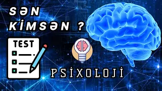 SƏN KİMSƏN ? PSİXOLOJİ TEST I MILLIONAIRESIS