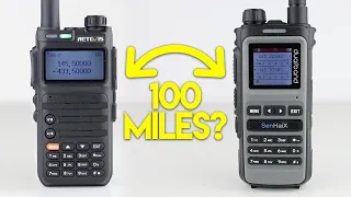 100 Mile + Long Distance Two Way Radios Without Repeaters