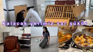 Dostlarım beni yalnız bırakmadı belediye şu an için kalacak yer verdi şükürler olsun