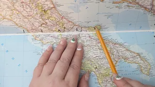 ASMR ~ Apulia, Italy History & Geography ~ Soft Spoken Map Tracing Google Earth