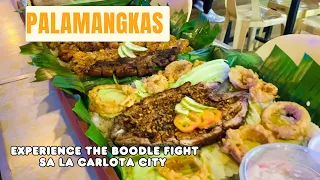 Experience the Seafood Boodle Fight sa La Carlota City - Palamangkas