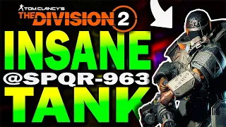 BEST tank BUILD and SUPPORT!...The Division 2 BUILD