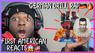 AMERICAN FIRST REACTION to GERMAN DRILL RAP! (Ft. GZUZ, PRETTYFACECAPI, RPT GANG & MORE) (Pt.2)