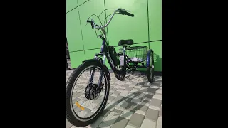 Вантажний Електровелосипед 500W Liman триколісний 500W 54V 10,4AH #ebike #электровелосипед