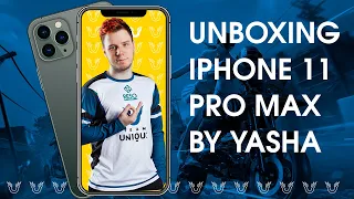 Распаковка iPhone 11 PRO Max от @yashalav4