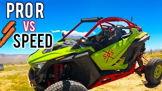 Pro R vs Speed Utv! Can I beat Max Gordon (Pro Driver ) on My Track!