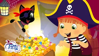 Tatty och Misifu hittade piraternas skatt 💰 Roliga berättelser för barn