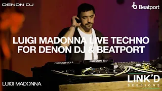 LUIGI MADONNA Techno Set for Denon DJ x Beatport: LINK'd Sessions | Mixmag #shorts