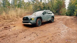 4K 2019 Toyota RAV4 Adventure Offroading and Mudding