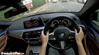 BMW 5 Series G30 520d M Sport POV Drive 4K