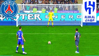 FIFA 23 - PSG VS AL HILAL ! RONALDO VS MESSI I PENALTY SHOOTOUT ! PC NEXT GEN! 4K