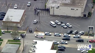 Procession held for fallen CPD Officer Luis M. Huesca