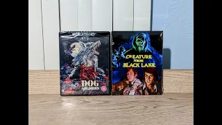 Creature from Black Lake and  Dog Soldiers 4K UHD Blu-Ray Unboxing