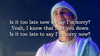 Justin Bieber - Sorry (Lyrics/Letras)