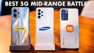 Mid-Range Battle: Redmi Note 11 Pro+ vs Realme 9 Pro+ vs Samsung A33!