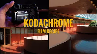 "Kodachrome" Fujifilm Recipe + Sample Photos
