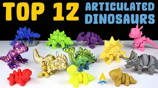 Top 12 Cool Dinosaurs to 3D Print |  Anycubic Kobra Max #3dPrinting #3dPrinted