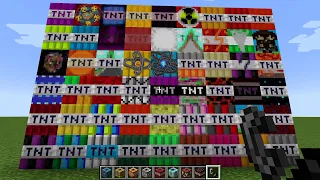 Minecraft: Unlucky TNT MOD (30+ TNT EXPLOSIVE) TOO MUCH TNT Part 1