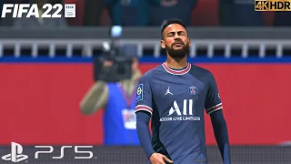 PSG vs Monaco | LIGUE 1 2022/23 | FIFA 22 GAMEPLAY [4K HDR 60fps]