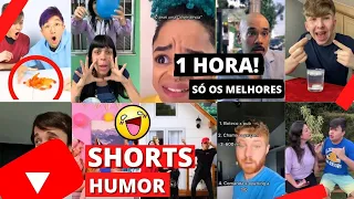 1 HORA DOS MELHORES #SHORTS DO YOUTUBE | DESAFIO ASSISTIR ATÉ O FINAL!