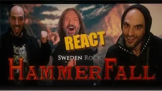 REACT: Hammerfall - (We Make) Sweden Rock