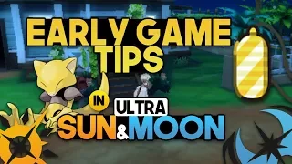 EARLY TIPS AND TRICKS FOR POKEMON ULTRA SUN AND ULTRA MOON!