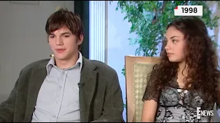 Ashton Kutcher and Mila Kunis interview 1998