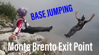 Base Jumping Monte Brento Exit Point