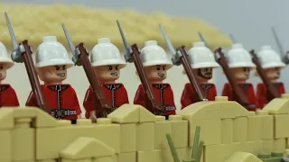 Lego Battle of Rorke's Drift - Zulu stop motion