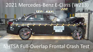 2021-2023 Mercedes-Benz E-Class Sedan / Estate (E 350 - W213) Full-Overlap Frontal Crash Test