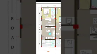 14x40 house plan|14x40 house floor plan |14x40 house plan with interior architecture zoning #shorts