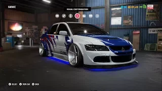 NFS PAYBACK - Earl's Evo from NFS Most wanted, Customization + Air Suspension