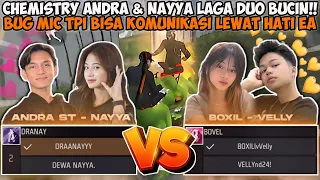 VIDEO LAGA DUO BUCIN ANDRA NAYYA MIC CHECK! GUA DIKIRA JOKI? NIH GUA HANDCAM BIAR PUAS🤣