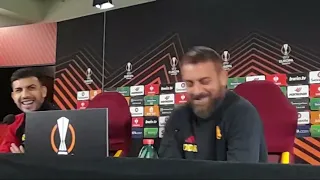 LIVE TRIGORIA De Rossi e Paredes Conferenza pre gara Roma-Bayer Leverkusen 01 maggio 2024